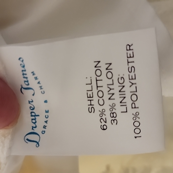 Draper James lace dress, fully lined, off-white, size 4. Worn only twice! - Picture 7 of 8